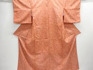 クローバー模様小紋着物